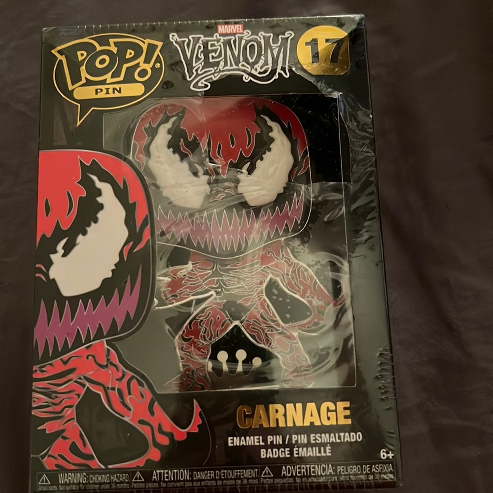 POP pin Venom carnage 17